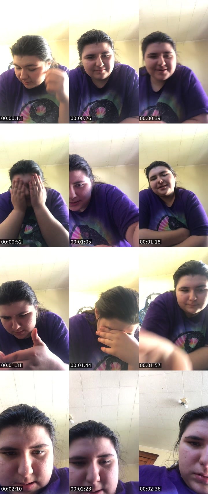 Contact-sheet preview of Emmaluvsyouall's Liveme recording