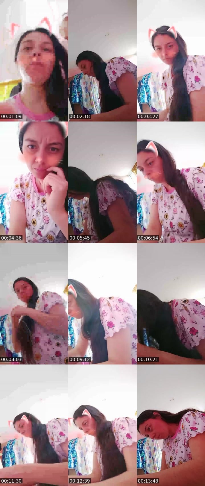 Contact-sheet preview of Michy95's Liveme recording