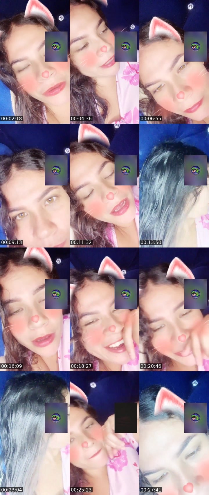 Contact-sheet preview of 🌐𝓜𝒂𝓻𝒕𝒊𝒏𝒂🌷's Liveme recording