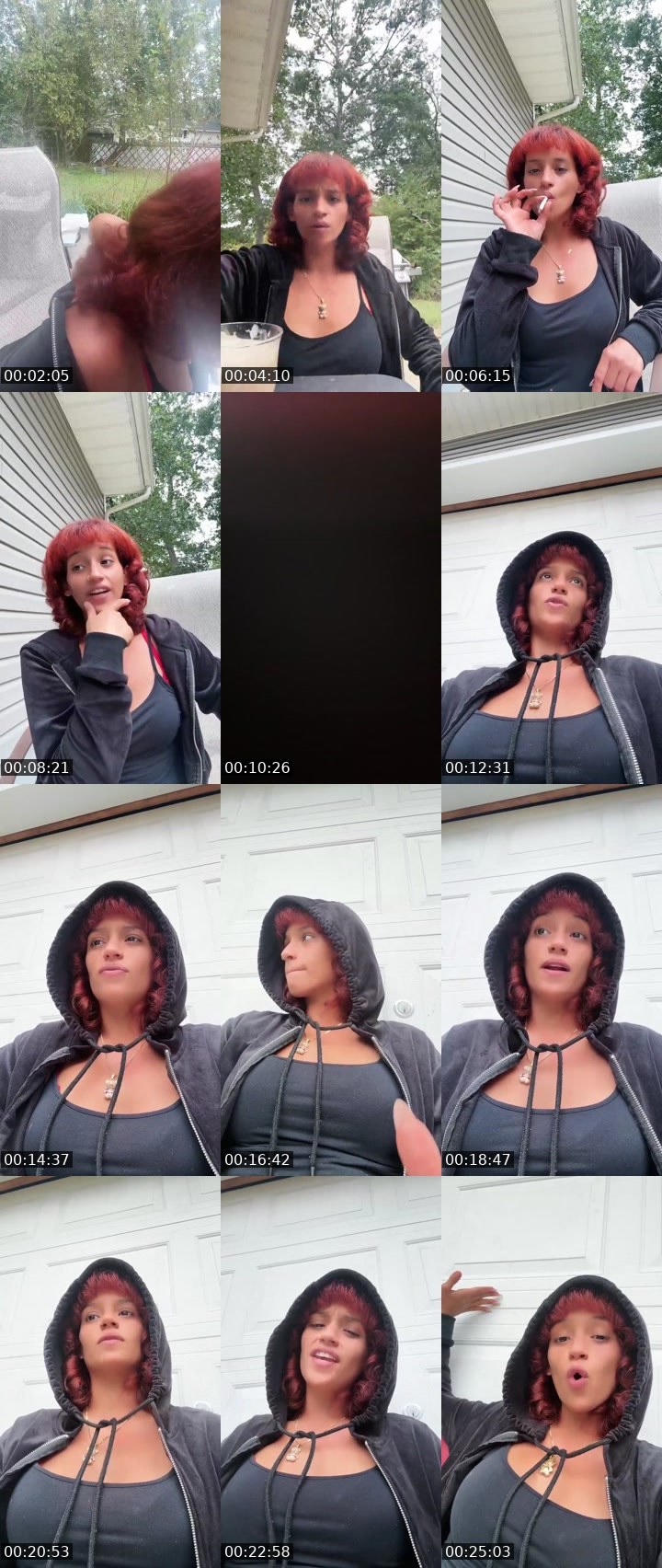 Contact-sheet preview of MATRIXBUNNIE's Liveme recording