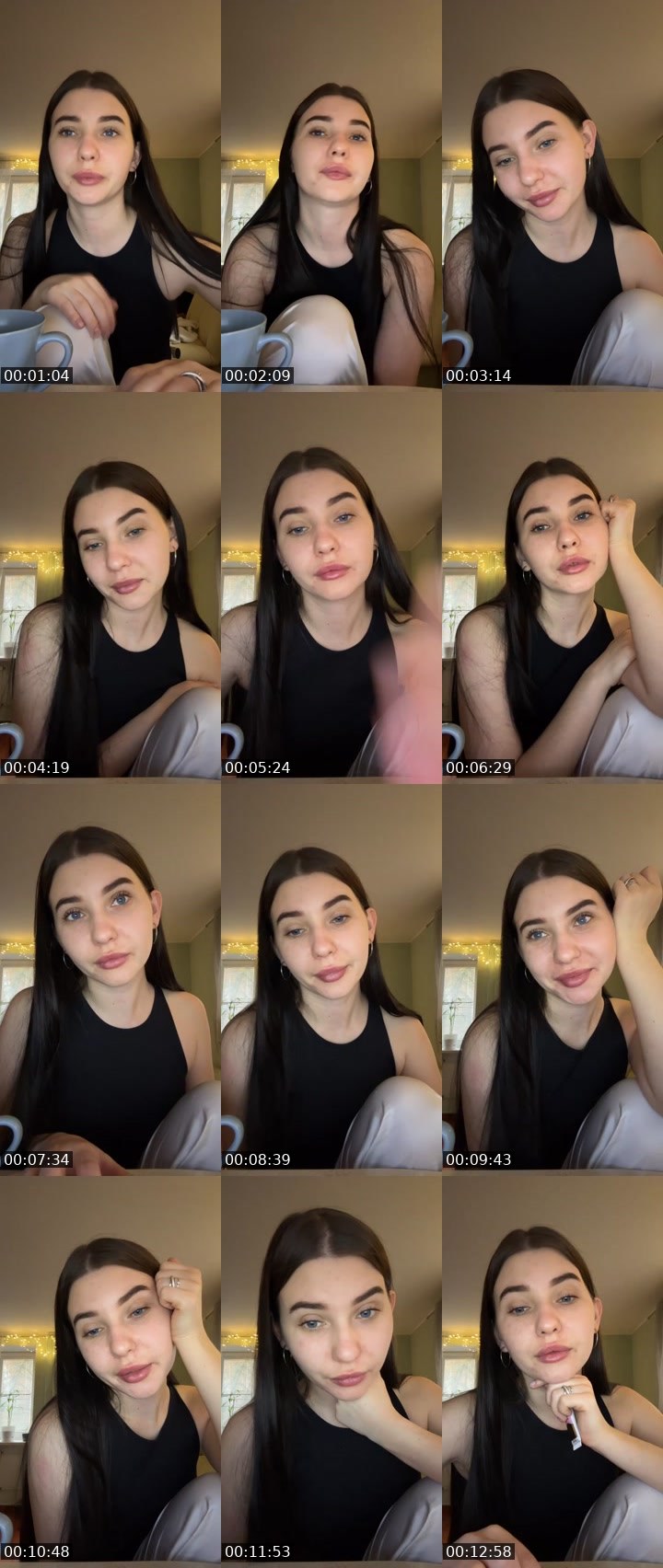 Contact-sheet preview of 🌸illona🌸's Liveme recording