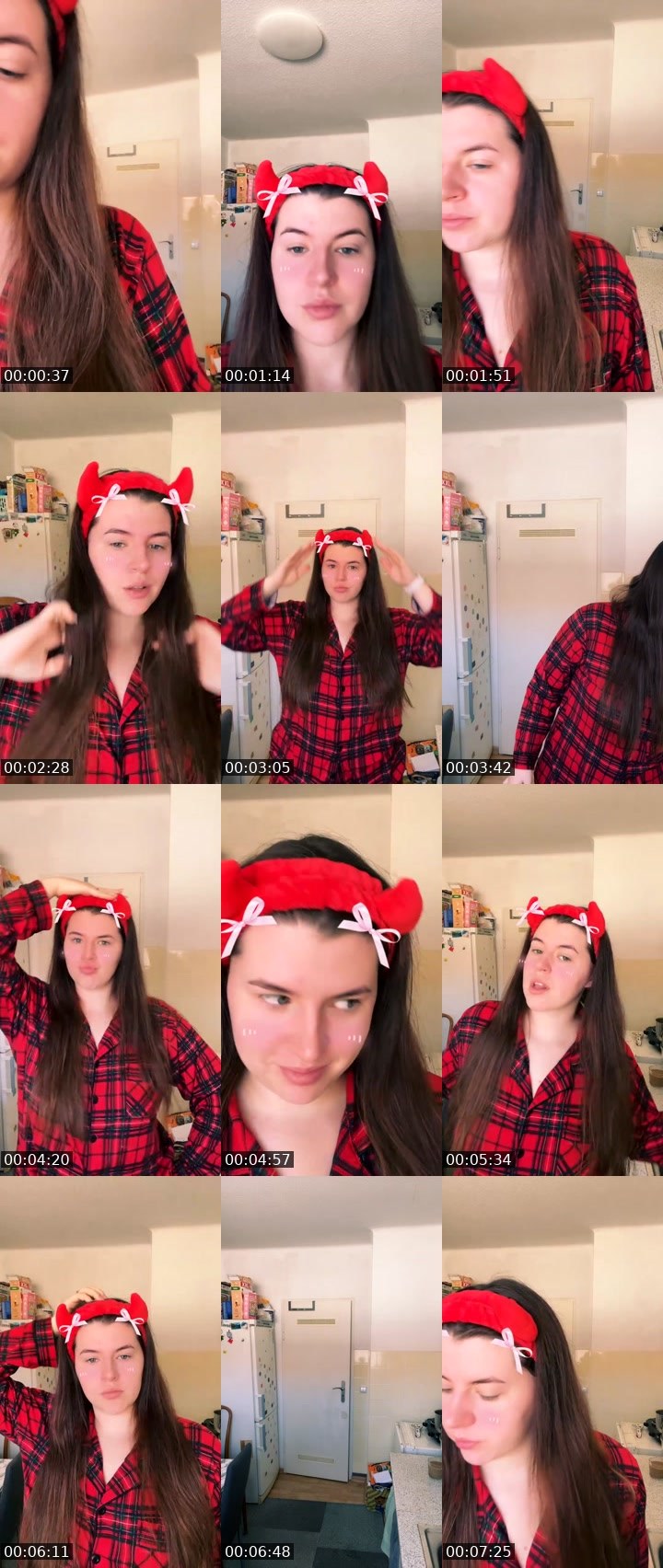 Contact-sheet preview of 🦋Nuvella🦋's Liveme recording
