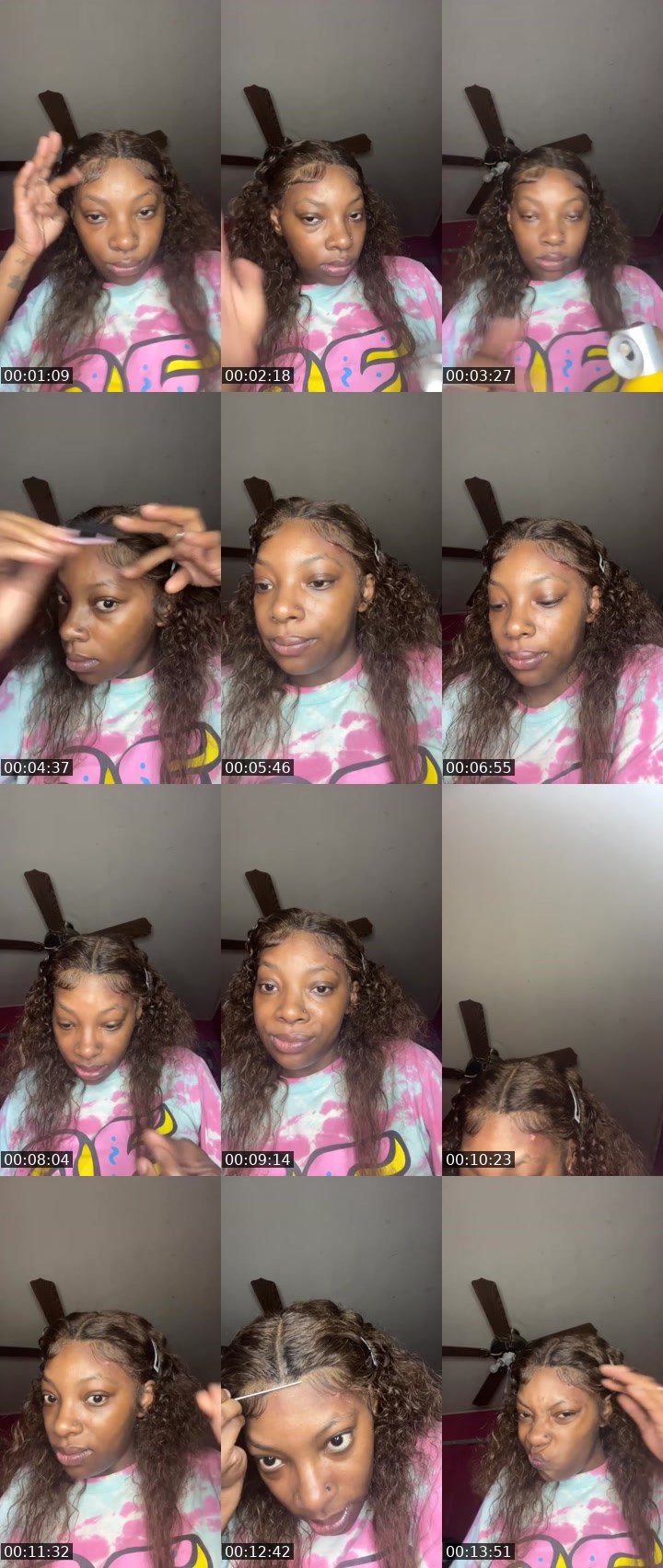 Contact-sheet preview of BrownSugar😍🤎's Liveme recording