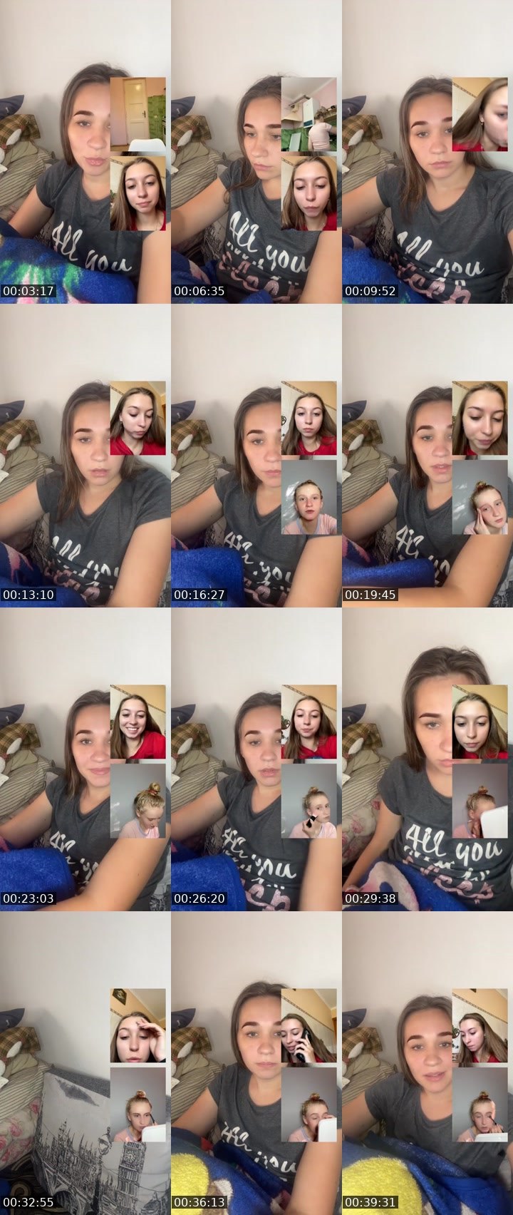 Contact-sheet preview of LumiLoo🇺🇦's Liveme recording