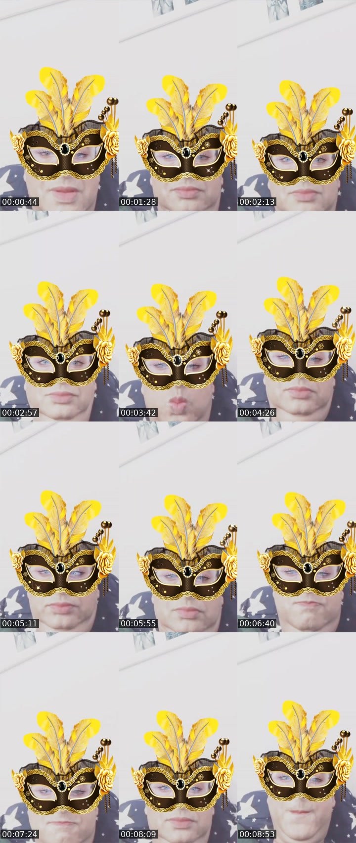 Contact-sheet preview of Moon Thai's Liveme recording