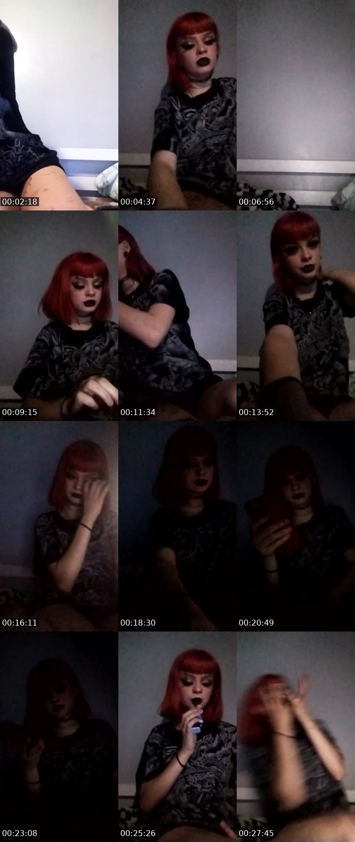 Contact-sheet preview of itsbuggg's Liveme recording