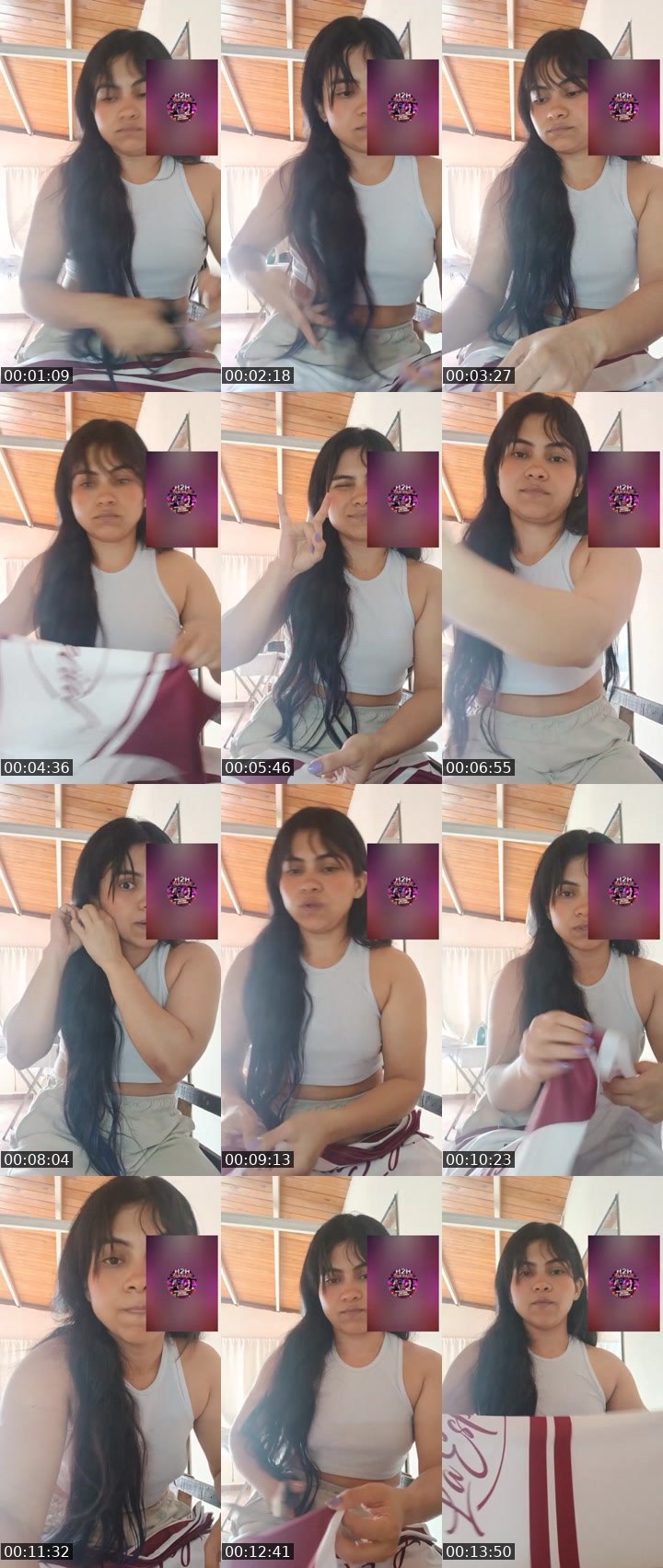 Contact-sheet preview of 🔆⃤🌈ᒐeidyᕈol's Liveme recording