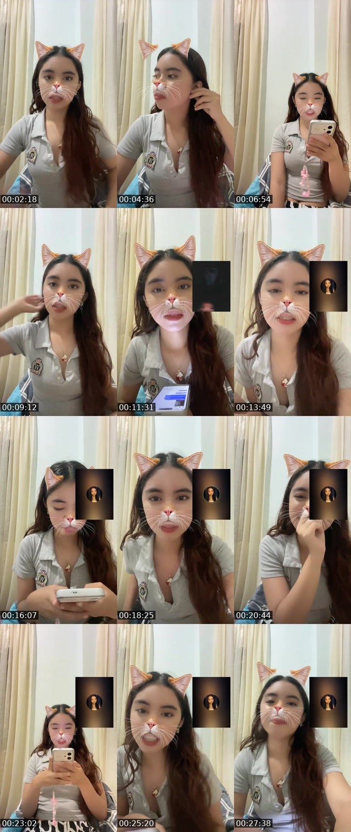 Contact-sheet preview of 👸eula🧚‍♀️'s Liveme recording