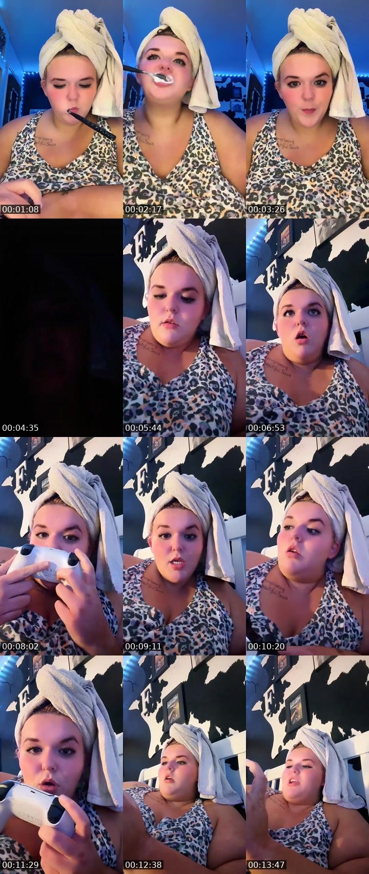 Contact-sheet preview of Countrygirl11❤️'s Liveme recording