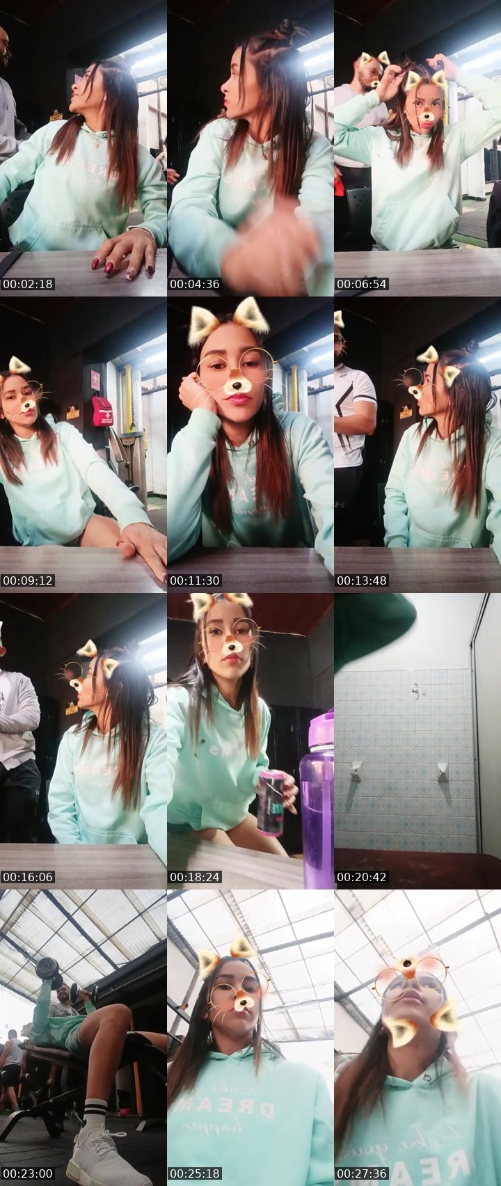 Contact-sheet preview of 🌈🔗PRINCESS's Liveme recording