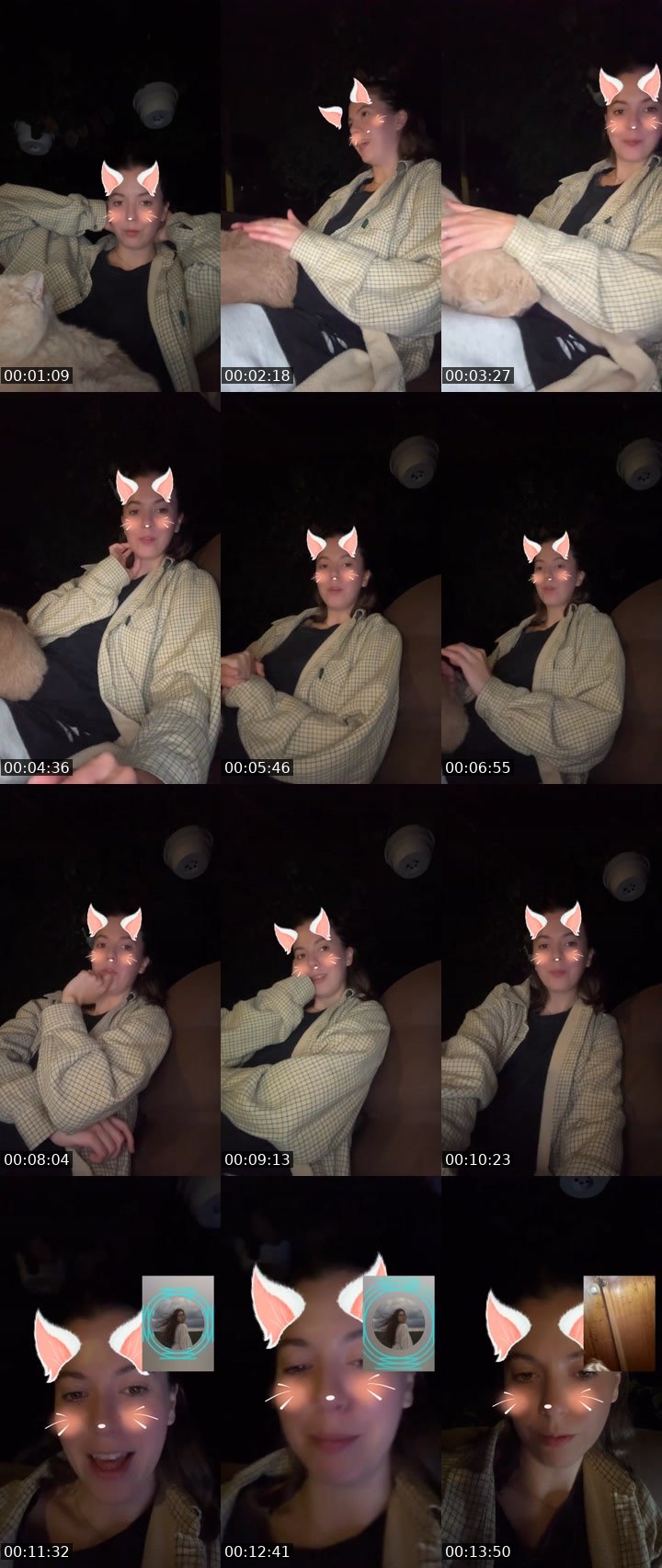 Contact-sheet preview of Eva Loves 🇺🇦💋's Liveme recording