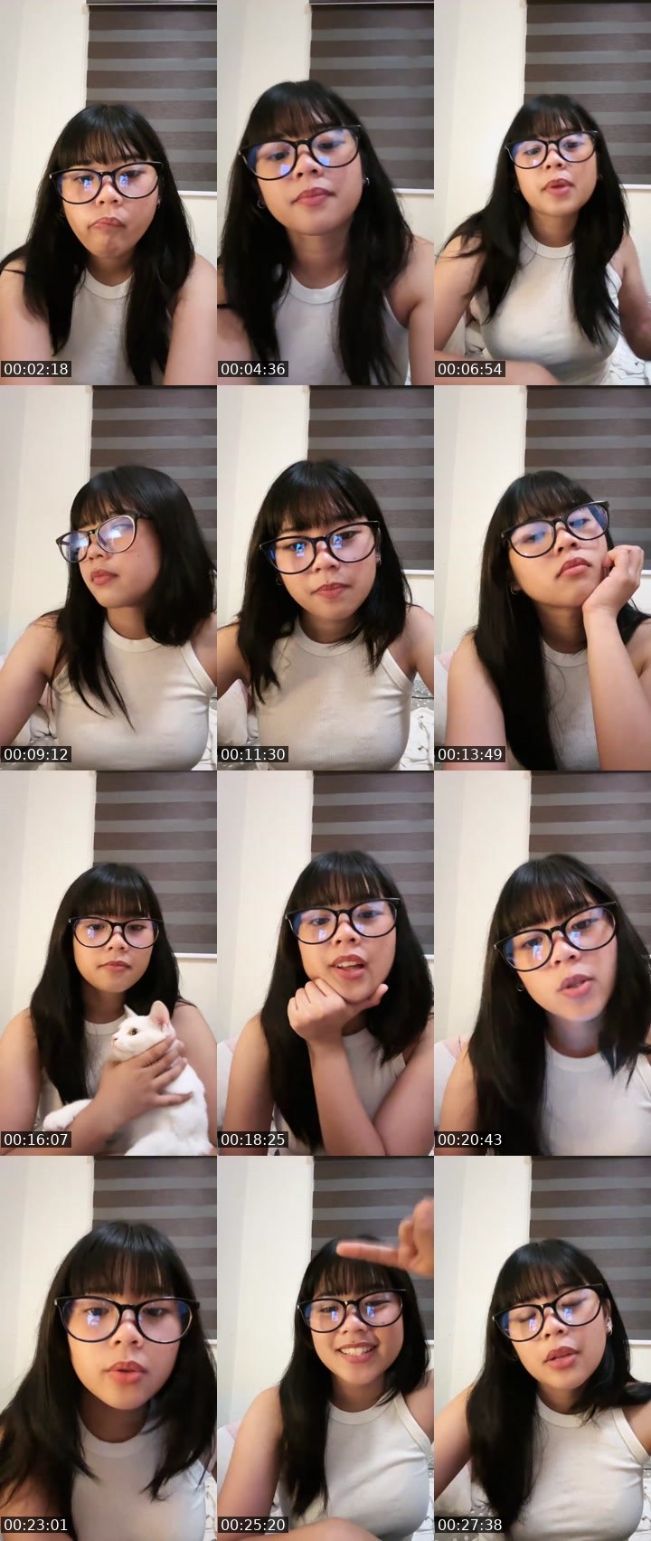 Contact-sheet preview of 👸🏻 Jinx 🧙🏻‍♀️'s Liveme recording