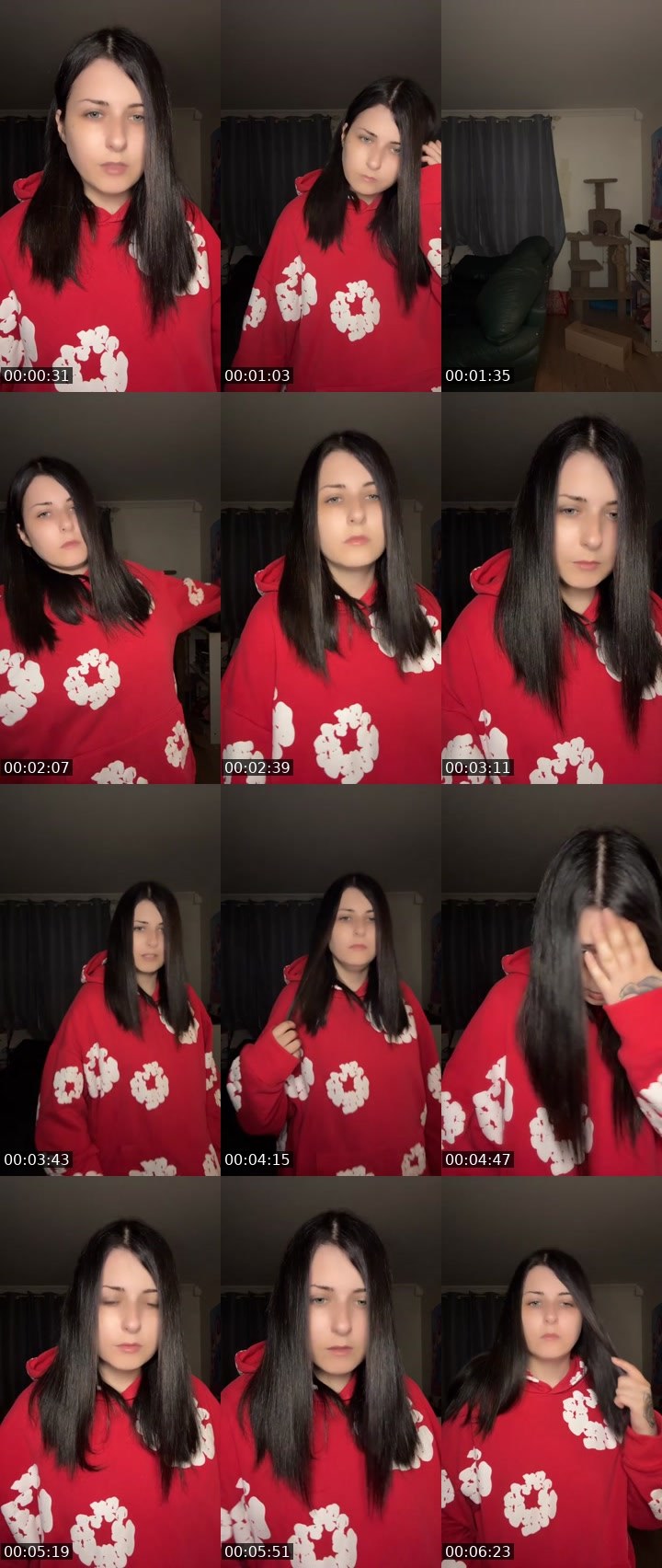 Contact-sheet preview of MelissaDorothy's Liveme recording