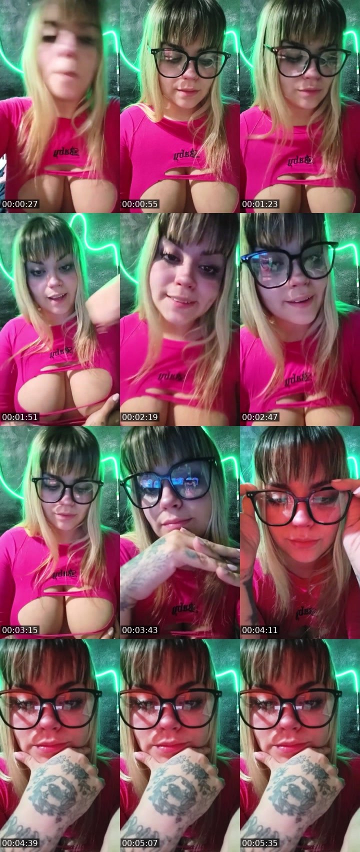 Contact-sheet preview of ꪑꪮꪮꪀ🫧⃝𖤐's Liveme recording
