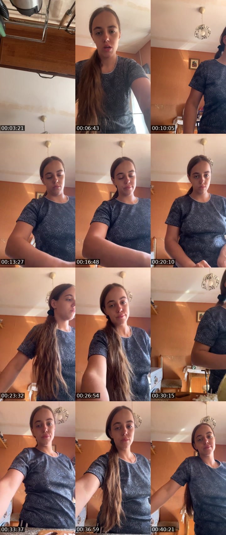 Contact-sheet preview of Dashka 🪽☺️'s Liveme recording
