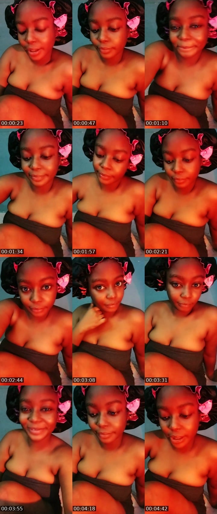 Contact-sheet preview of 🔅 Mirael 👑's Liveme recording