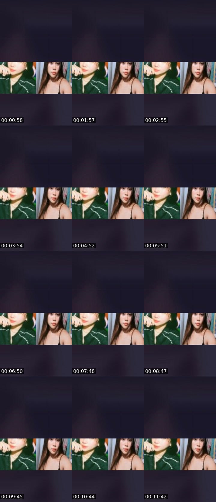 Contact-sheet preview of ㋡ᴹⱽᴾCrissy's Liveme recording