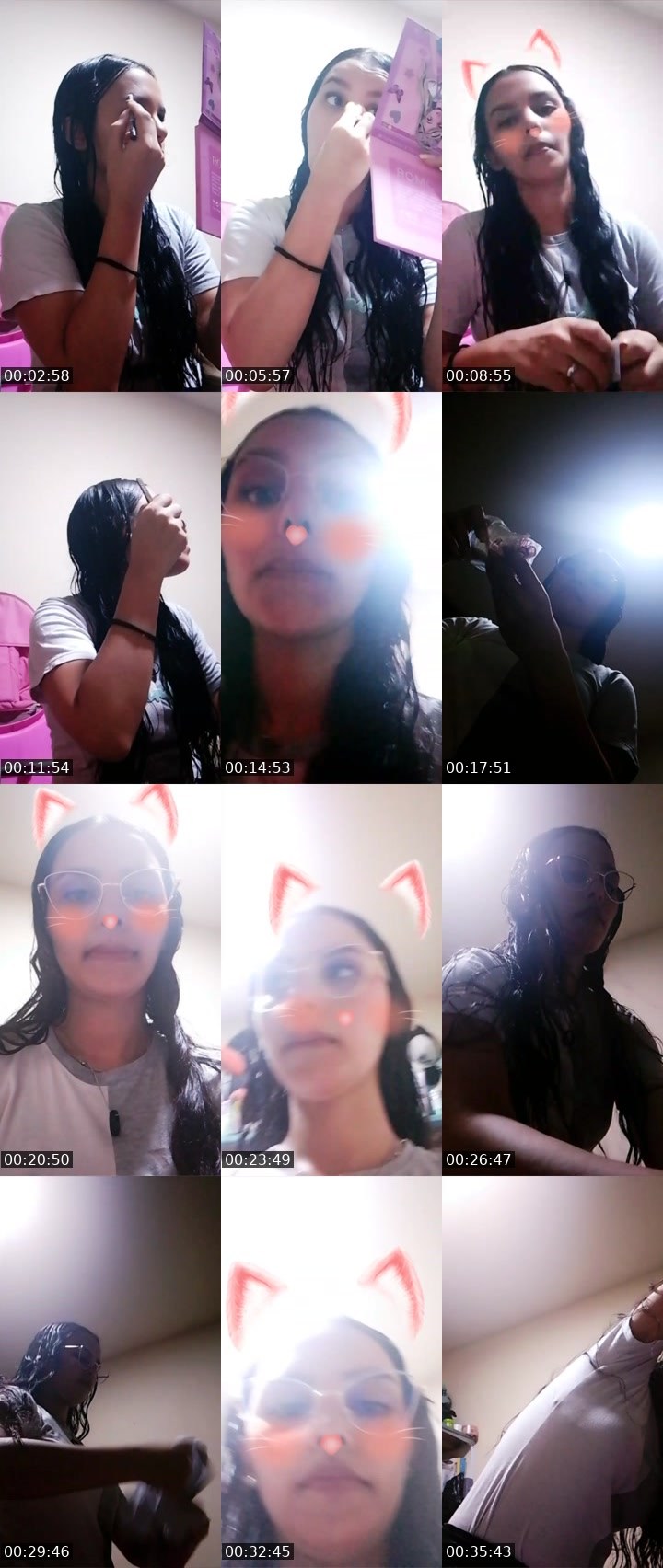 Contact-sheet preview of 🌈Neny❤'s Liveme recording