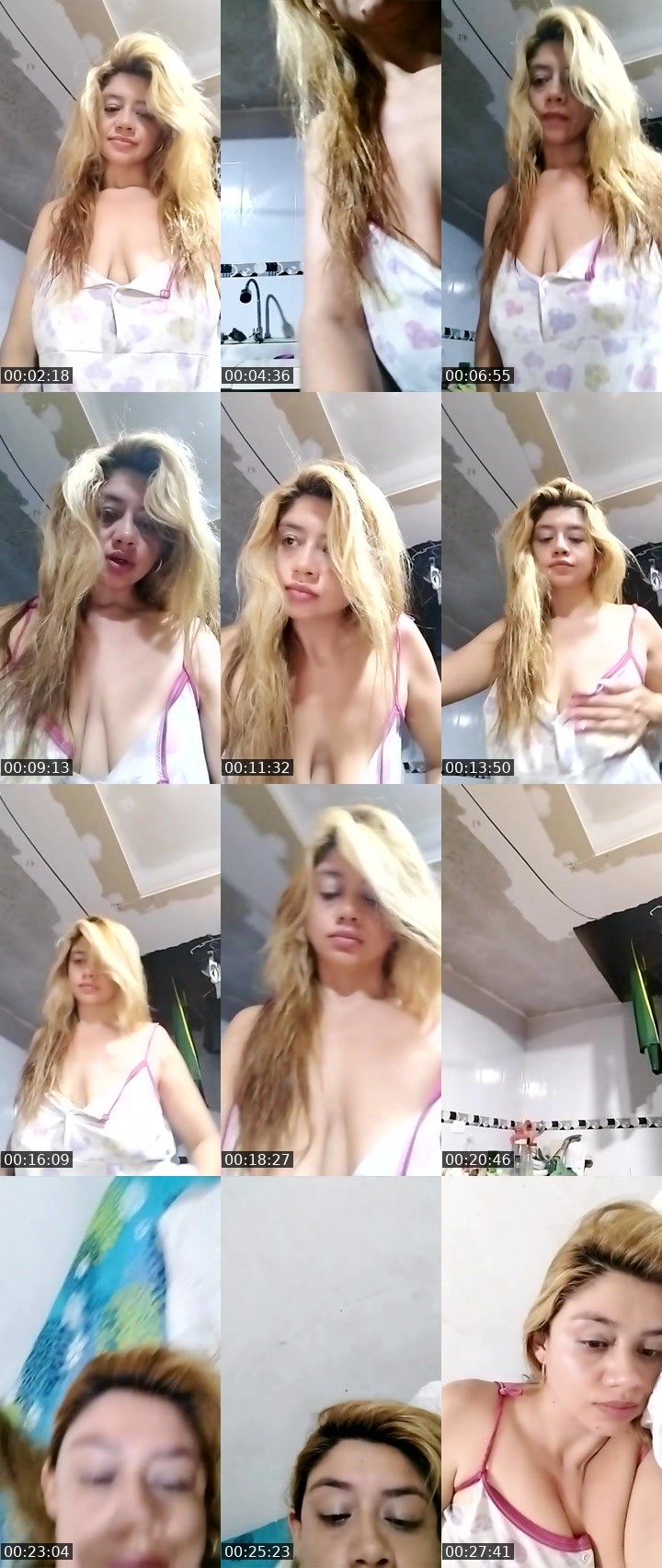 Contact-sheet preview of Karina 🥰's Liveme recording