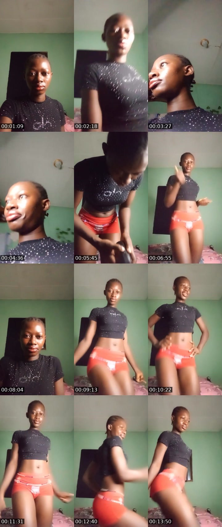 Contact-sheet preview of bhagyamelish🎯's Liveme recording