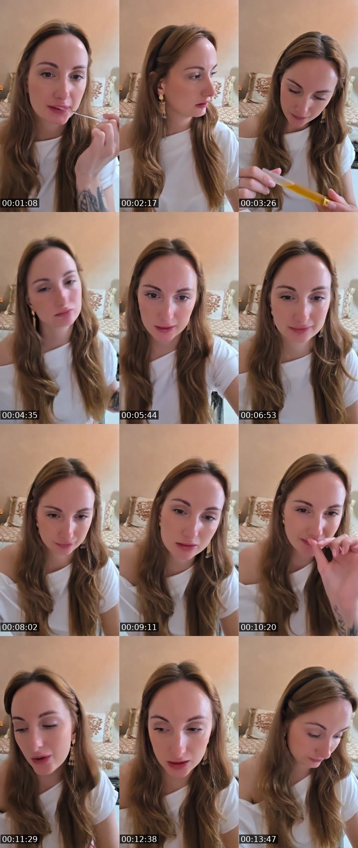 Contact-sheet preview of Elli TiTa's Liveme recording