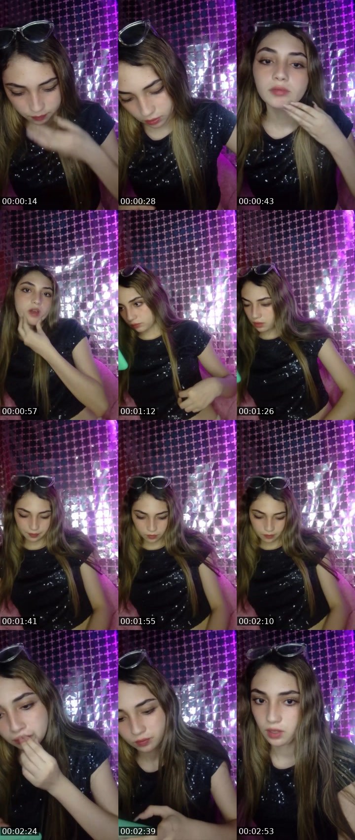 Contact-sheet preview of Afrodita👑's Liveme recording