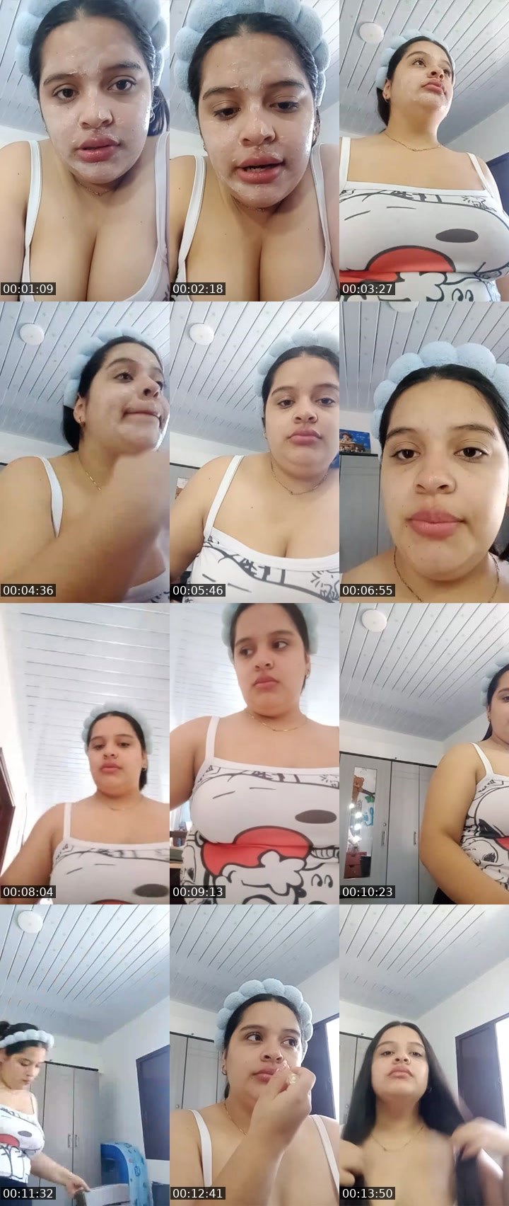 Contact-sheet preview of 🫧 sarait 🌸's Liveme recording