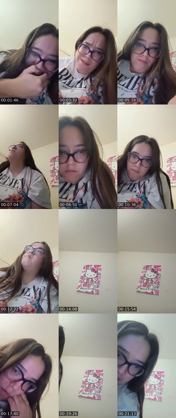 Contact-sheet preview of Destiny Solomon's Liveme recording