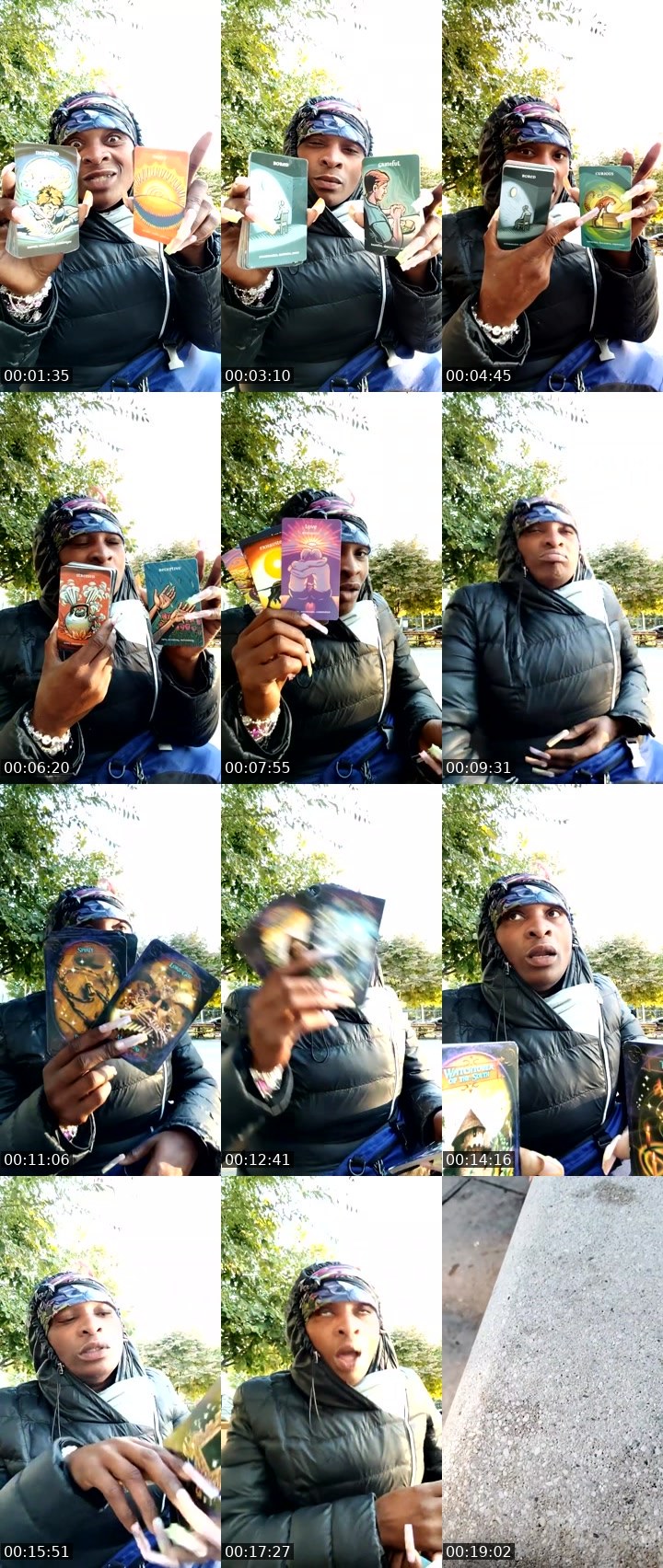 Contact-sheet preview of devyneGang's Liveme recording