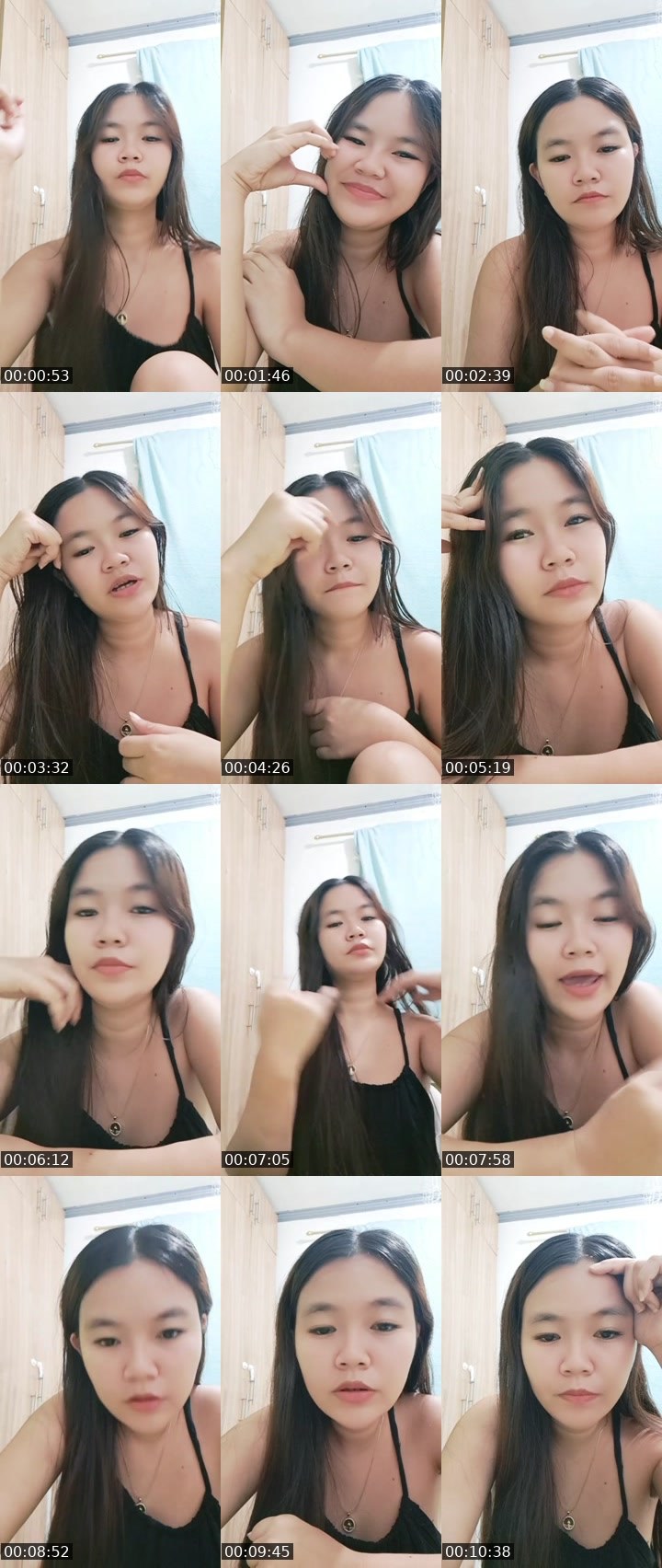 Contact-sheet preview of lyx_o15's Liveme recording
