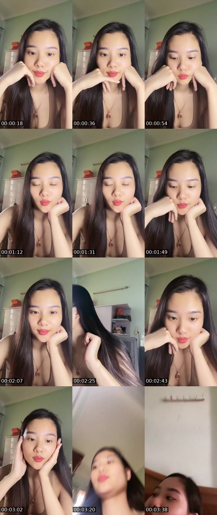 Contact-sheet preview of Aylimm's Liveme recording