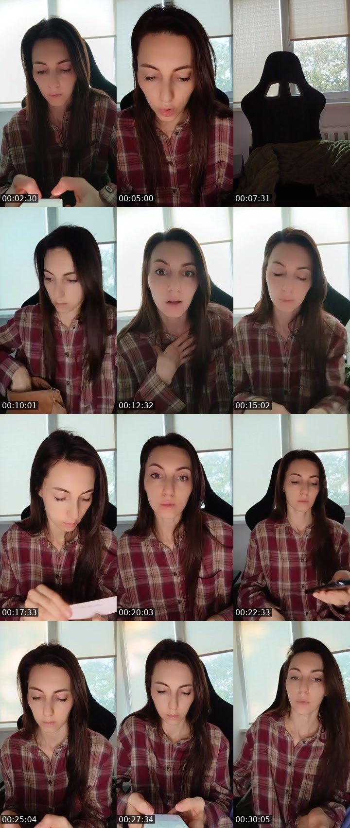 Contact-sheet preview of 💯Oly's Liveme recording