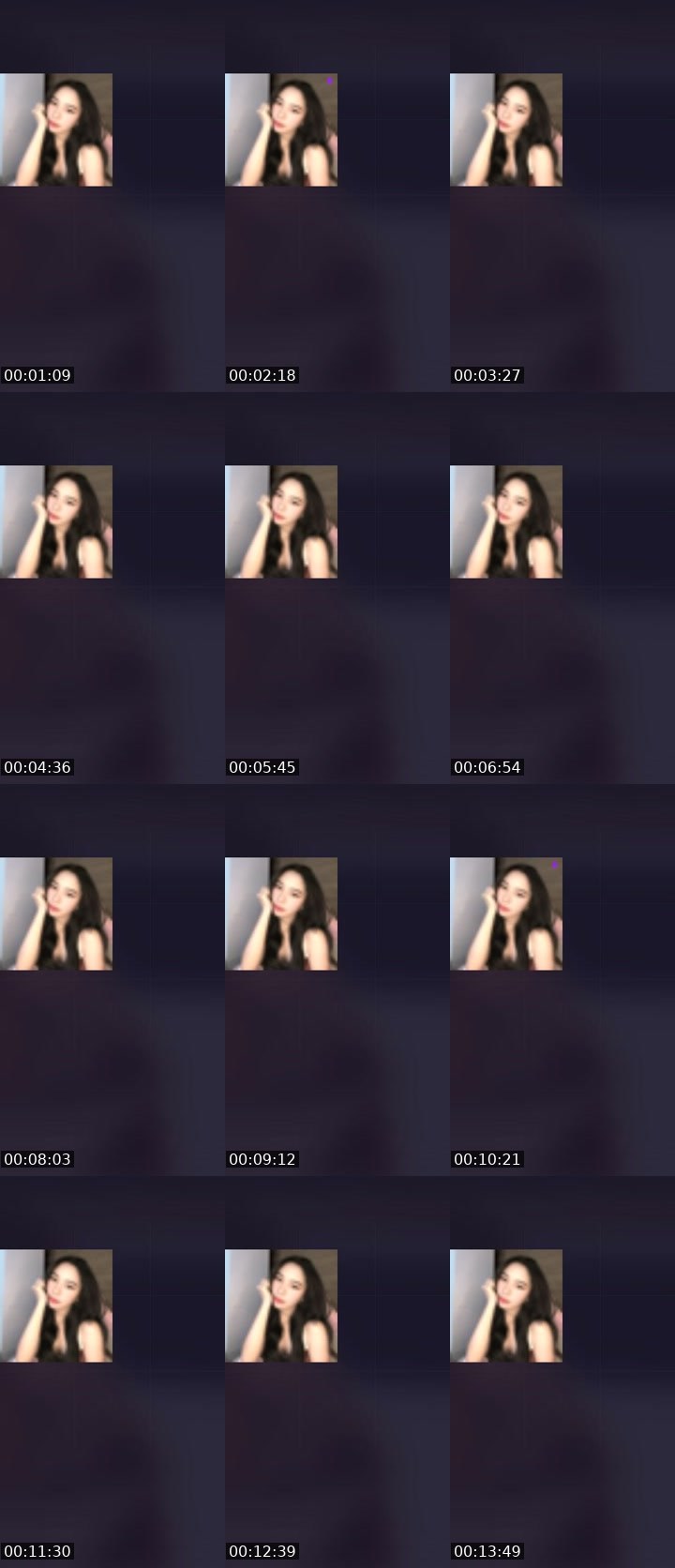 Contact-sheet preview of ᴵᴬ💎Michiikooo🫐's Liveme recording