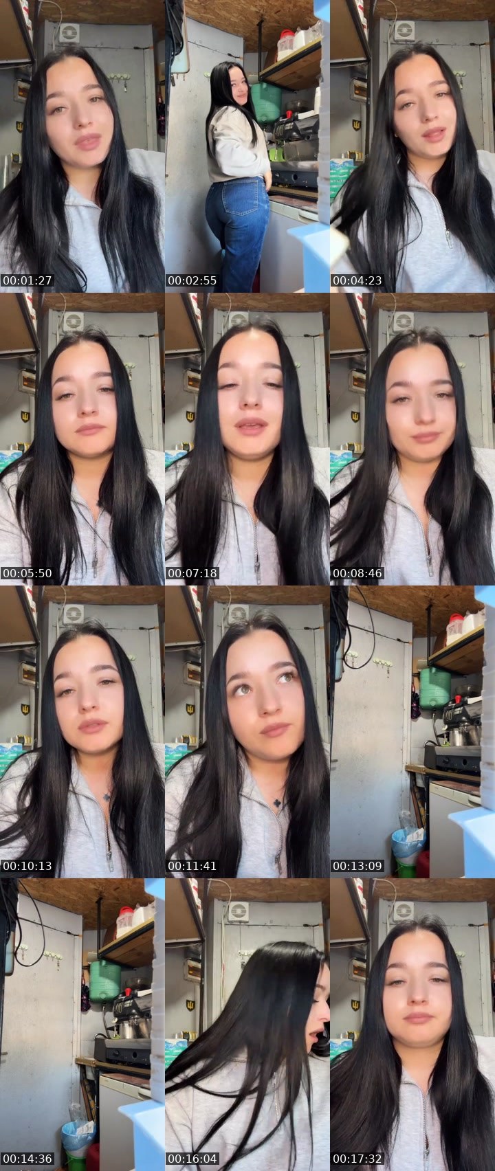 Contact-sheet preview of 𝓢𝓷𝓮𝓳𝓪💋's Liveme recording
