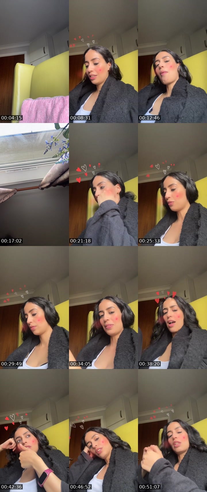 Contact-sheet preview of 𝐌𝐘𝐒𝐓𝐄𝐑𝐘 🐝's Liveme recording