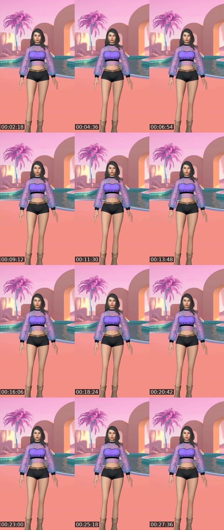 Contact-sheet preview of OfficiallyAries👏💯's Liveme recording