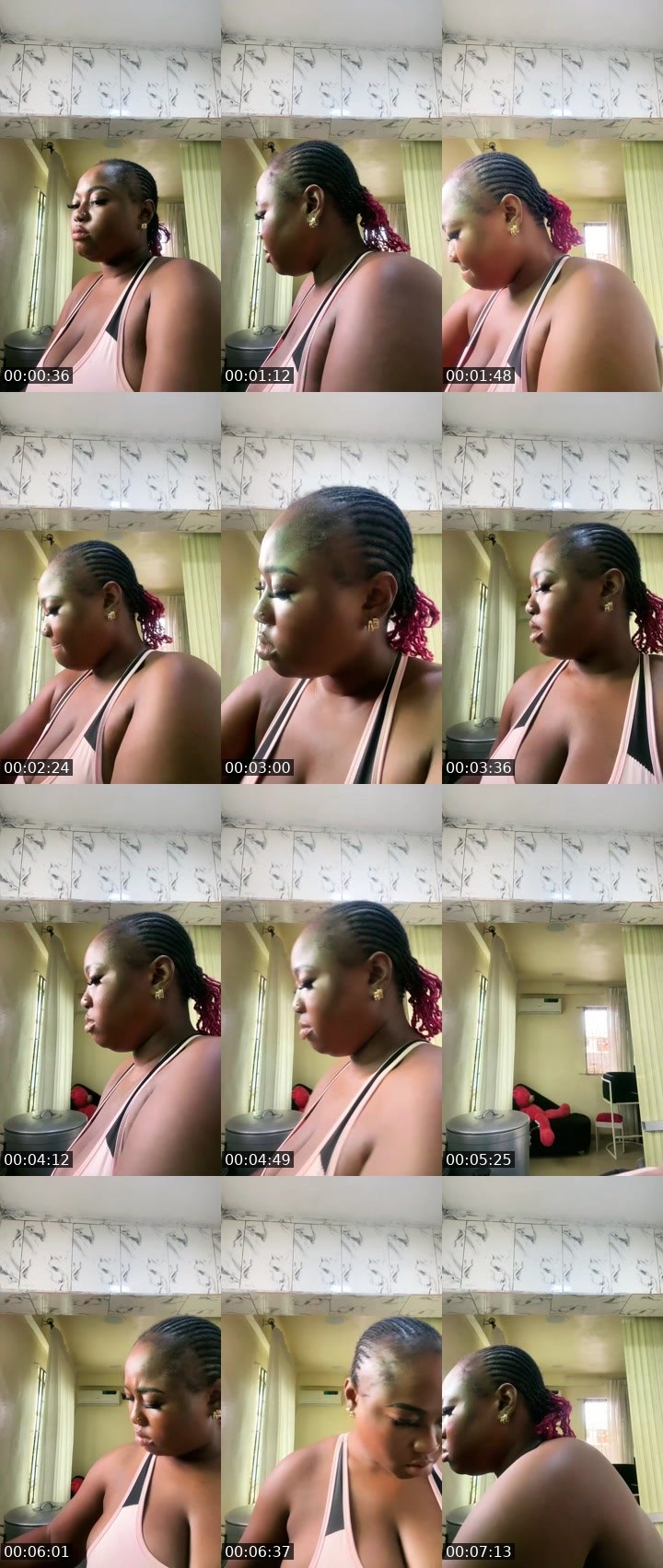Contact-sheet preview of ZINNYBABY🥛🍭's Liveme recording