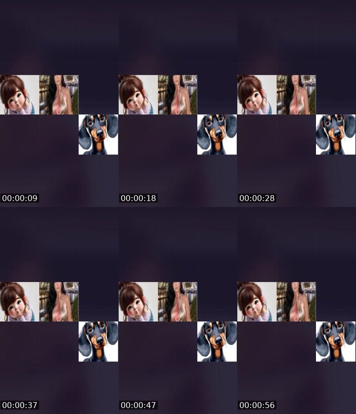 Contact-sheet preview of ultra violet 69's Liveme recording