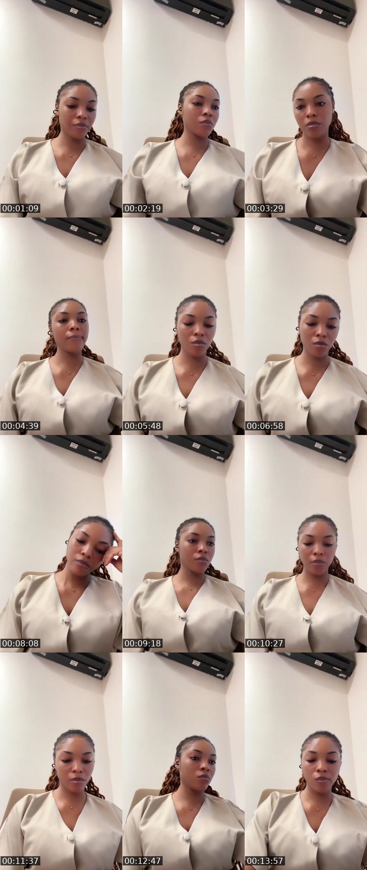 Contact-sheet preview of 🦋Vicx💜's Liveme recording