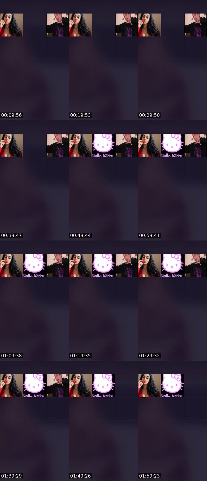 Contact-sheet preview of 𝐌𝐘𝐒𝐓𝐄𝐑𝐘 🐝's Liveme recording