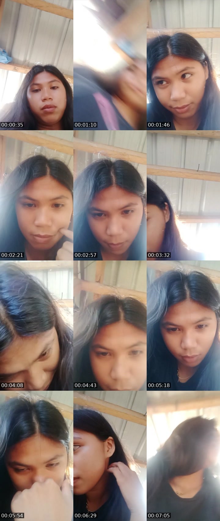 Contact-sheet preview of ☝️❤️XYREL's Liveme recording
