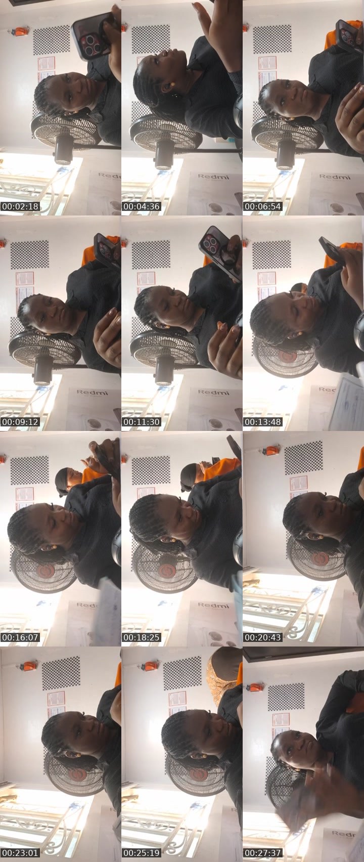 Contact-sheet preview of Nymah's Liveme recording