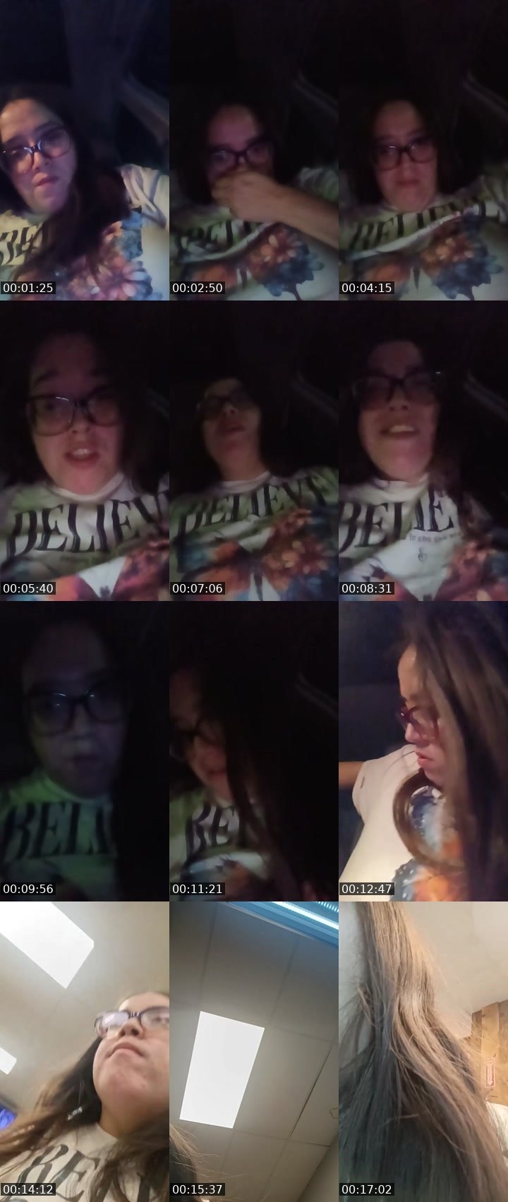 Contact-sheet preview of Destiny Solomon's Liveme recording