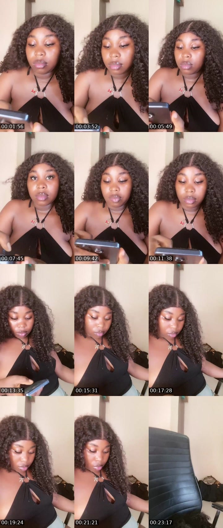 Contact-sheet preview of 6k🏦Baby sandra🍫🦋's Liveme recording