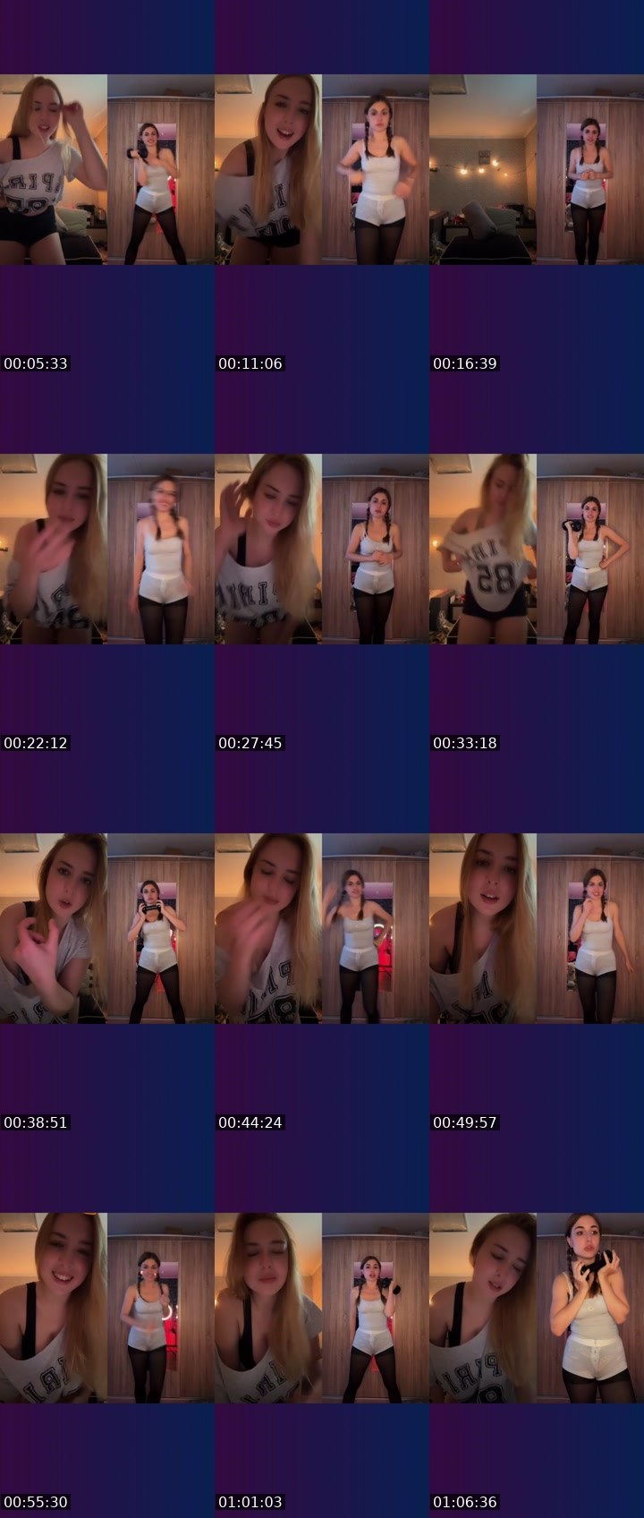 Contact-sheet preview of 🌿Lia Pixie🧝🏻‍♀️'s Liveme recording