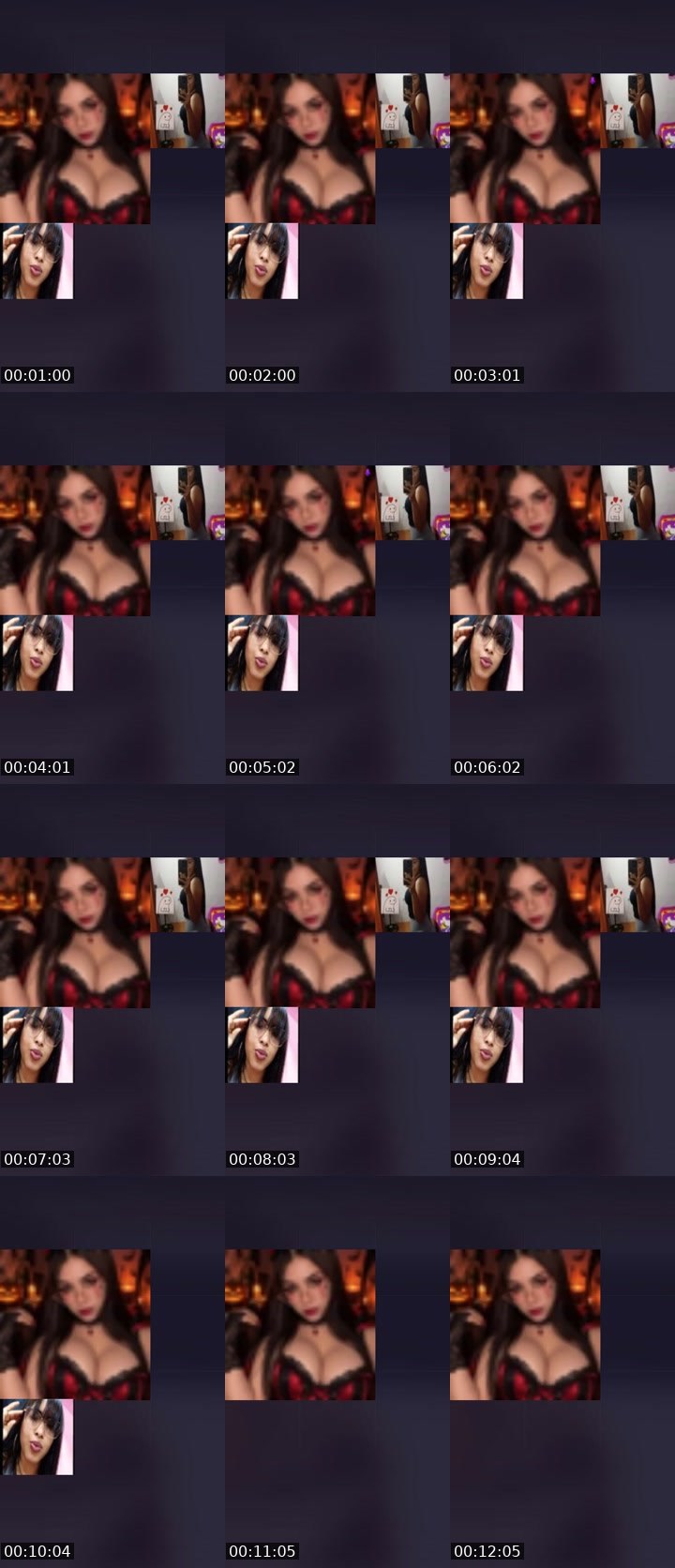 Contact-sheet preview of 🐦‍🔥⃝Andre🪽's Liveme recording