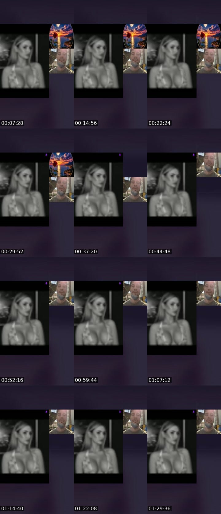 Contact-sheet preview of biamiau's Liveme recording