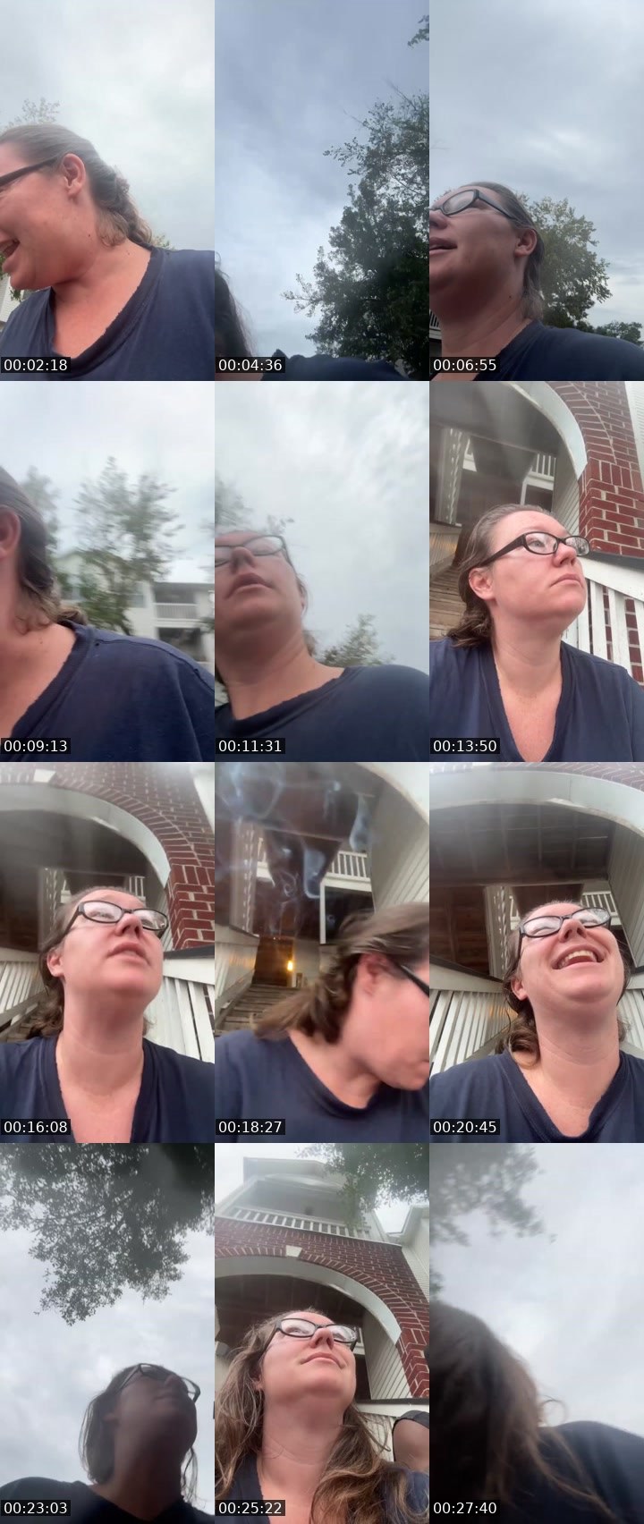 Contact-sheet preview of AmberSmith91's Liveme recording