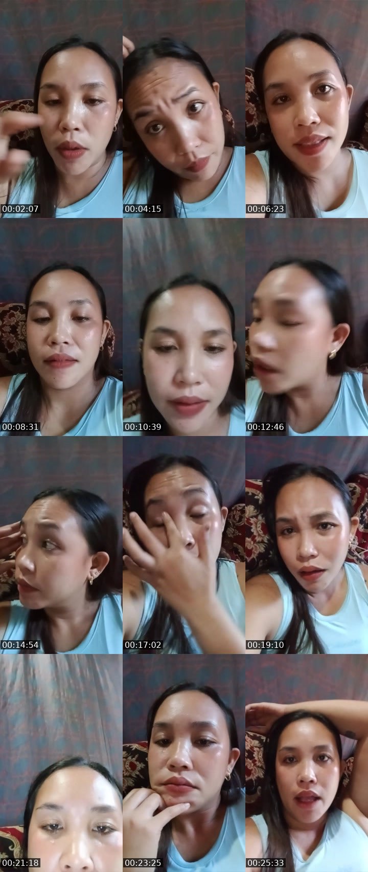 Contact-sheet preview of Veyla's Liveme recording