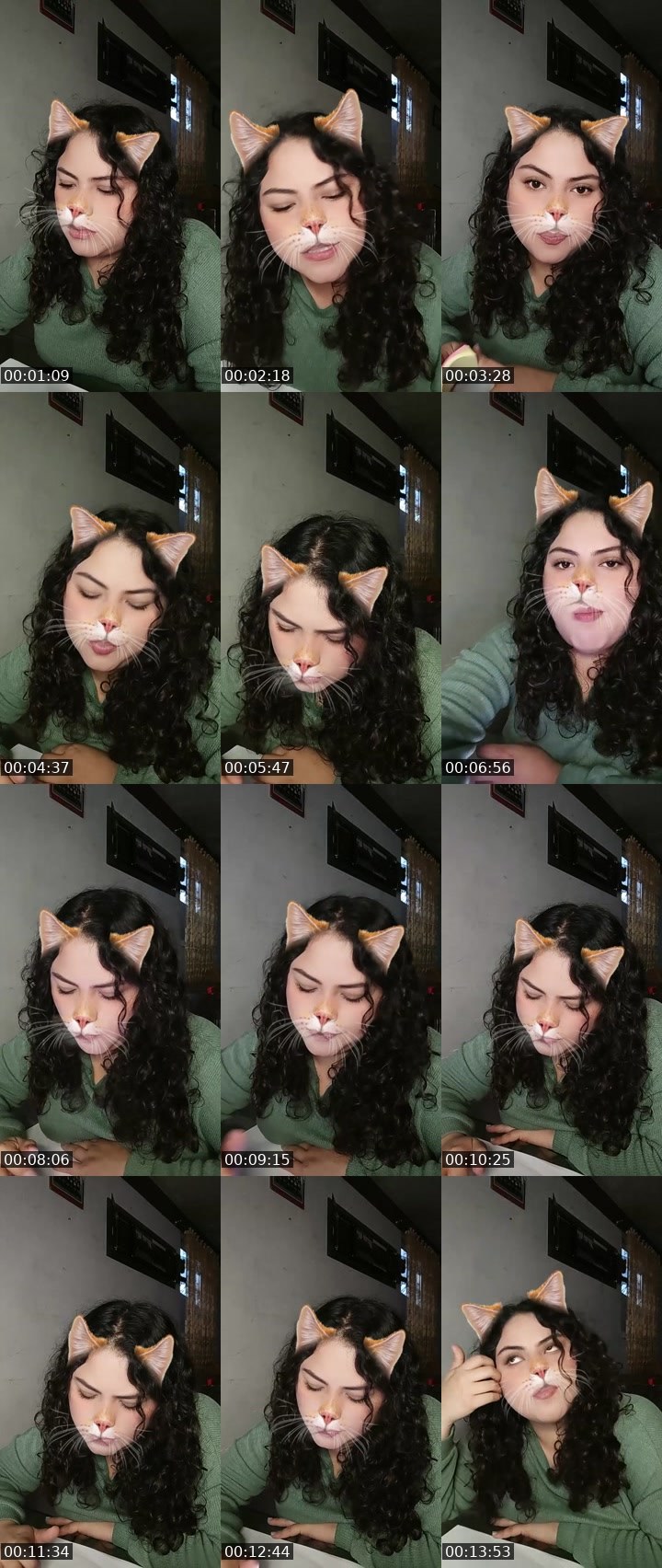 Contact-sheet preview of MICH ✨💕's Liveme recording